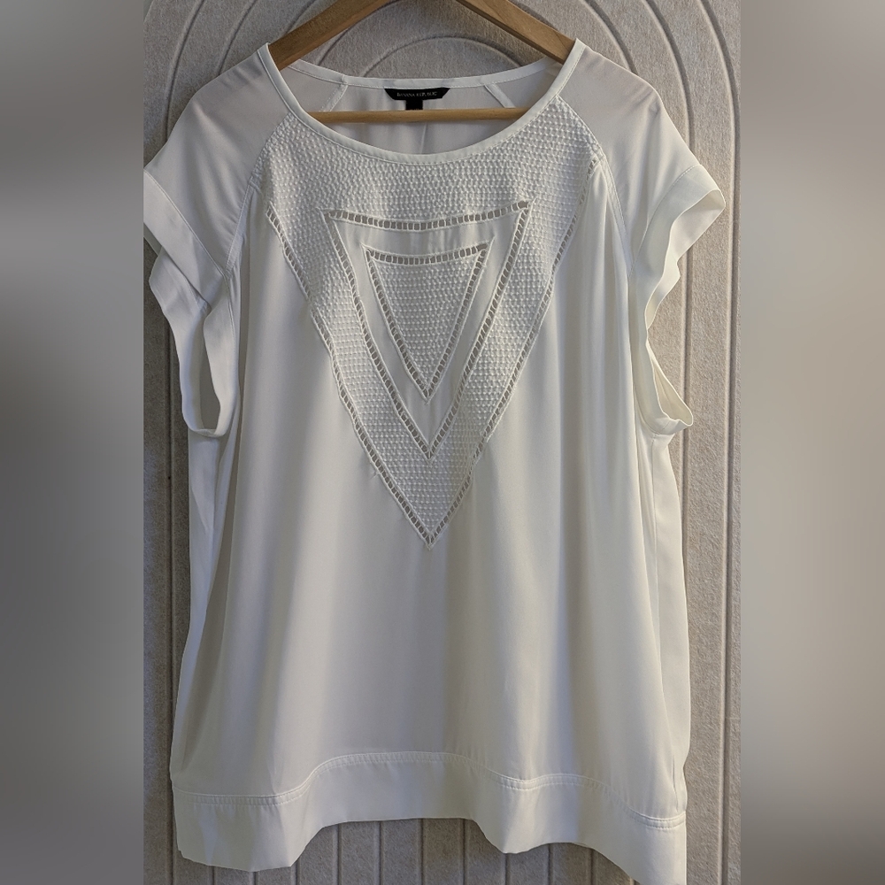 Elegant White Women's Top